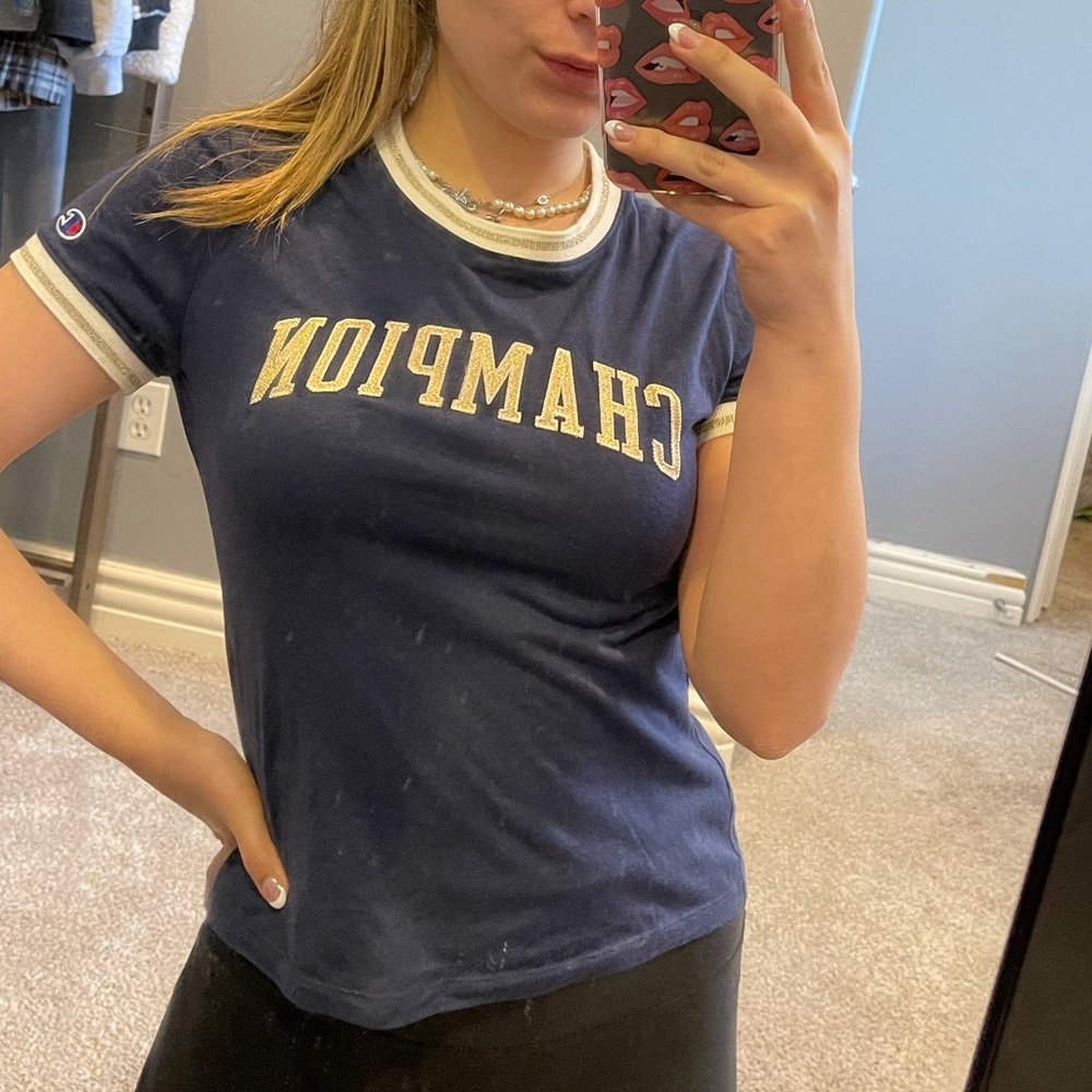 Champion baby tee